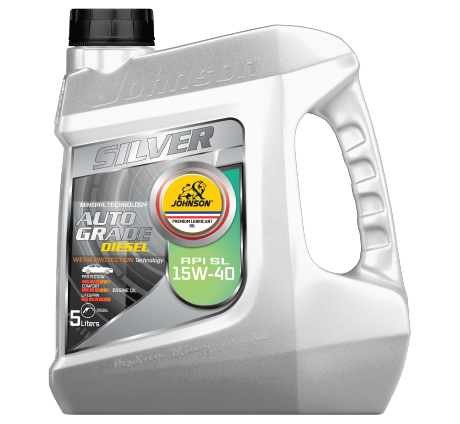 Diesel Auto Grade Silver 5Ltr CH-4/SL 15W-40